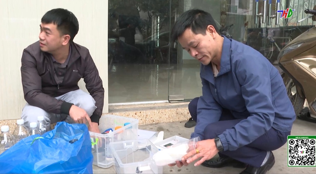 Khẩn trương thu thập, phân tích mẫu nước tại Công ty TNHH nước sạch Cộng Lạc huyện Tứ Kỳ